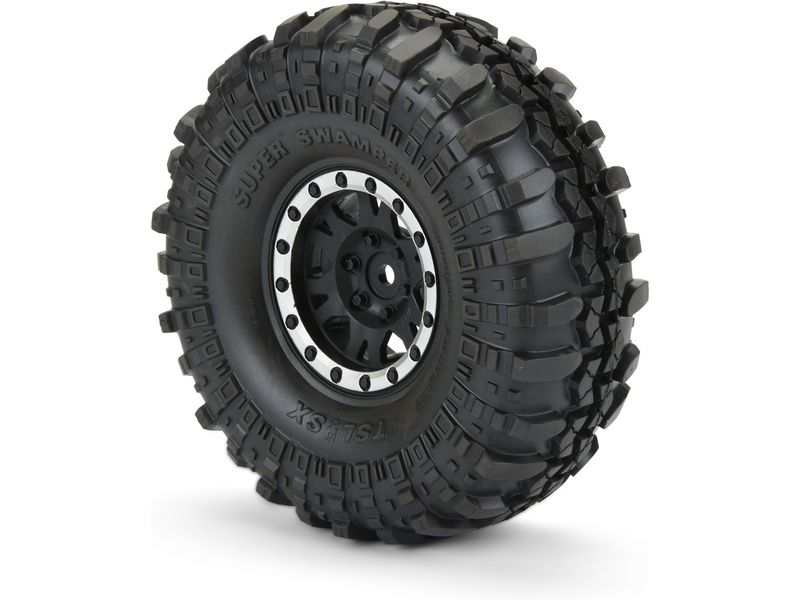 Pro-Line kolo 1.9" Interco Super Swamper XL G8, disk Impulse H12 černo-stříbrný (2)