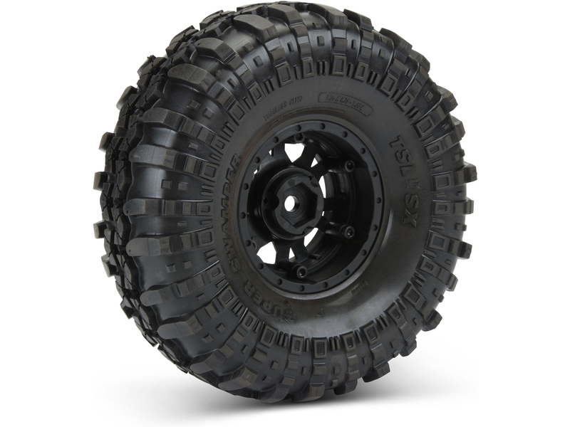 Pro-Line kolo 1.9" Interco Super Swamper XL G8, disk Impulse H12 černo-stříbrný (2)