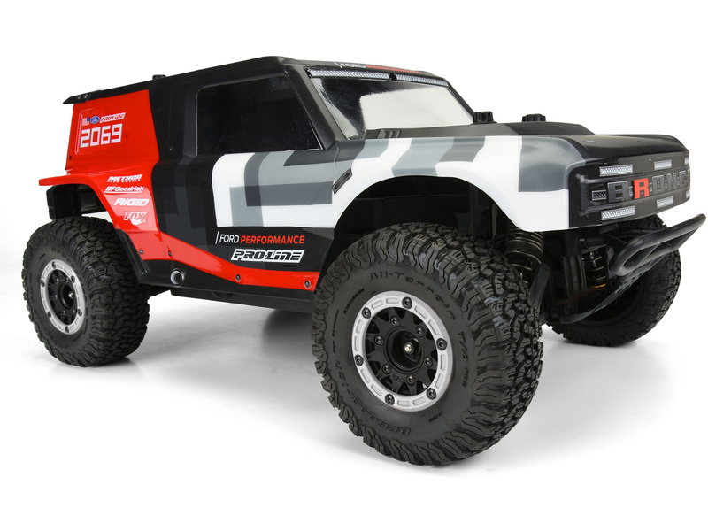 Pro-Line disk 2.2/3.0" Raid bead lock H12/H14 SC stříbrno-černý (2)