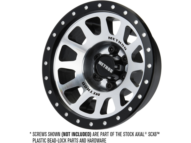 Pro-Line disk 2.9" 1:6 Method 305 +2 Offset stříbrný (2): SCX6