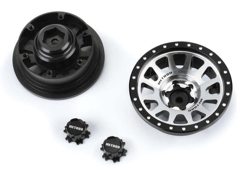 Pro-Line disk 2.9" 1:6 Method 305 +2 Offset stříbrný (2): SCX6