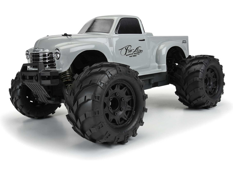 Pro-Line karosérie 1:10 Chevrolet Early 1950 šedá (Stampede, Granite)