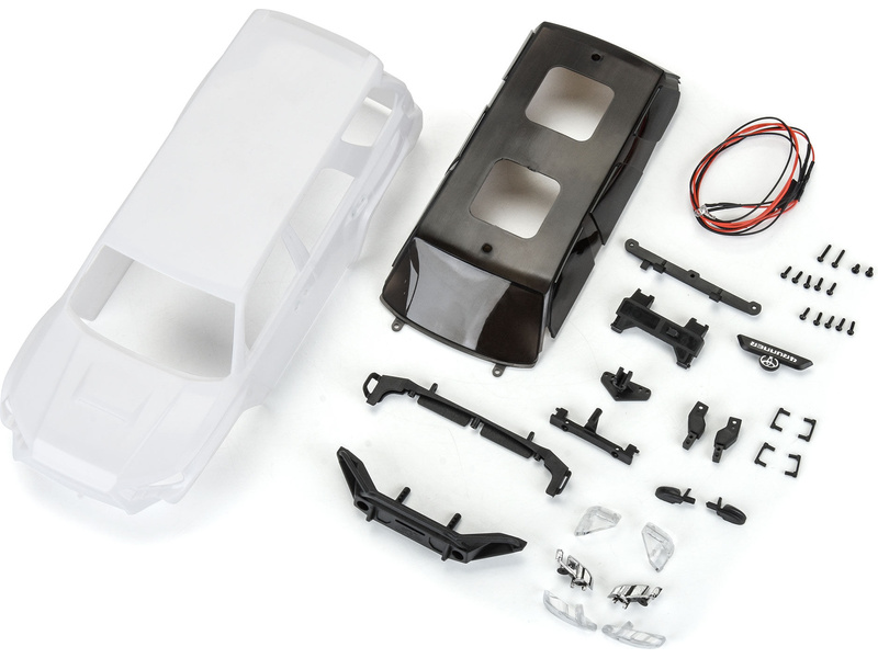 Pro-Line karosérie 1:24 2023 Toyota 4Runner rozvor 132mm, bílá, nesestavená: Axial SCX24