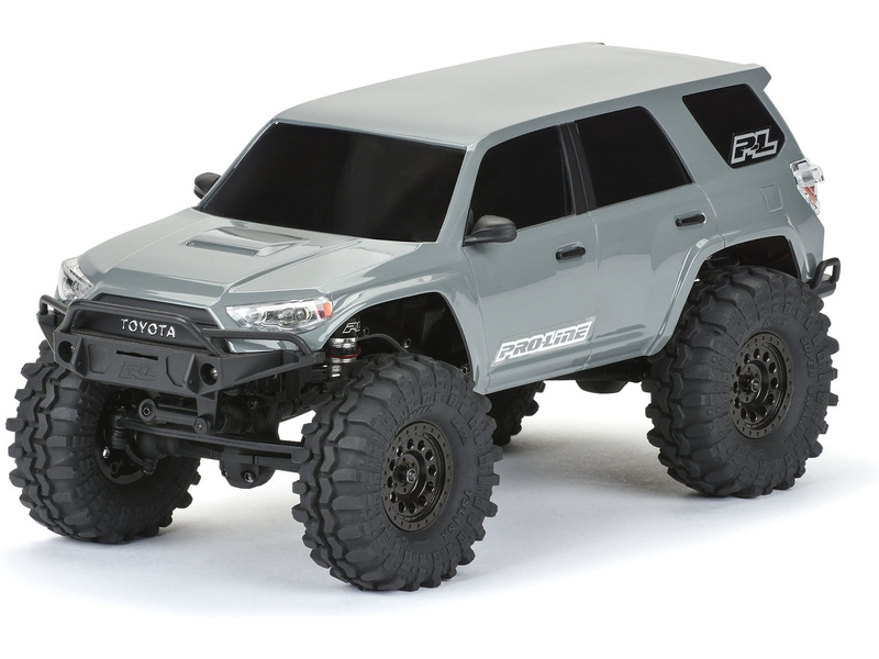 Pro-Line karosérie 1:24 2024 Toyota 4Runner rozvor 132mm, šedá, sestavená: Axial SCX24