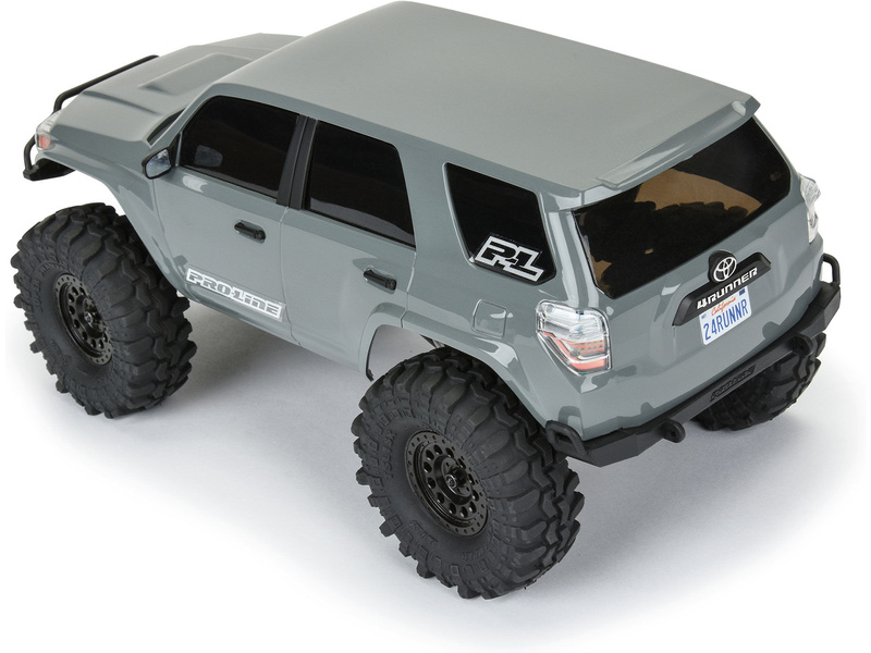 Pro-Line karosérie 1:24 2024 Toyota 4Runner rozvor 132mm, šedá, sestavená: Axial SCX24