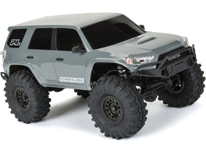 Pro-Line karosérie 1:24 2024 Toyota 4Runner rozvor 132mm, šedá, sestavená: Axial SCX24