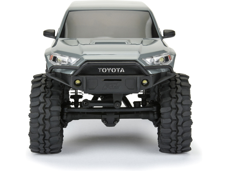Pro-Line karosérie 1:24 2024 Toyota 4Runner rozvor 132mm, šedá, sestavená: Axial SCX24