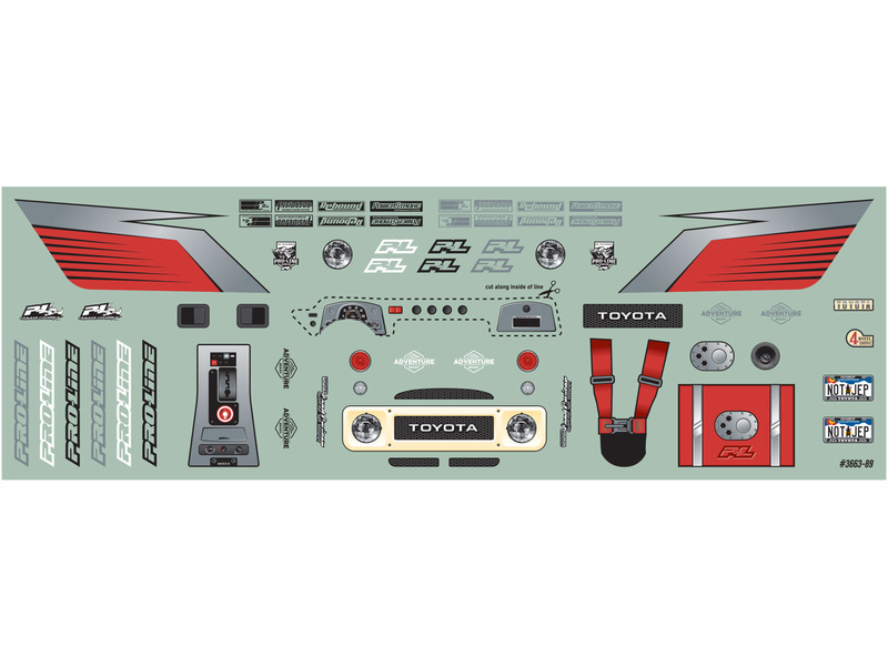 Pro-Line karosérie 1:24 1979 Toyota Land Cruiser FJ40 nenabarvená: SCX24