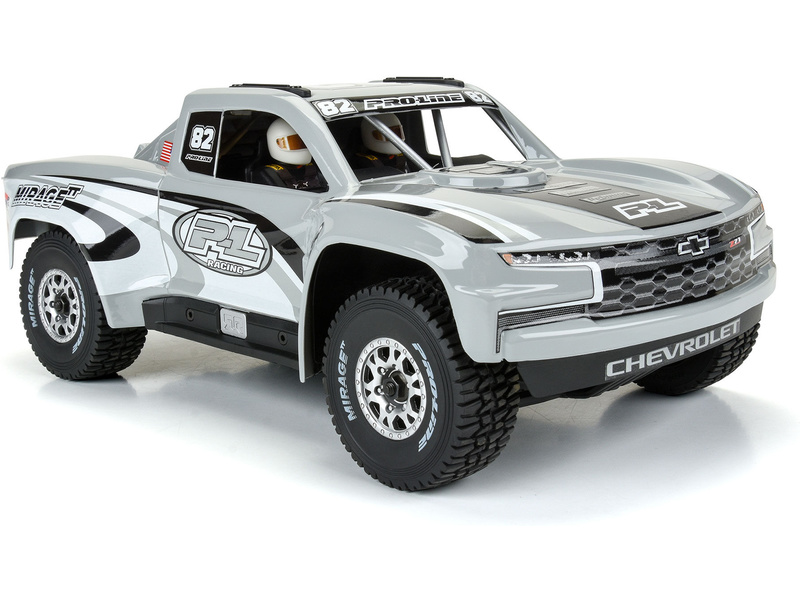 Pro-Line karosérie 1:16 2019 Chevy Trophy Truck šedá: Grom