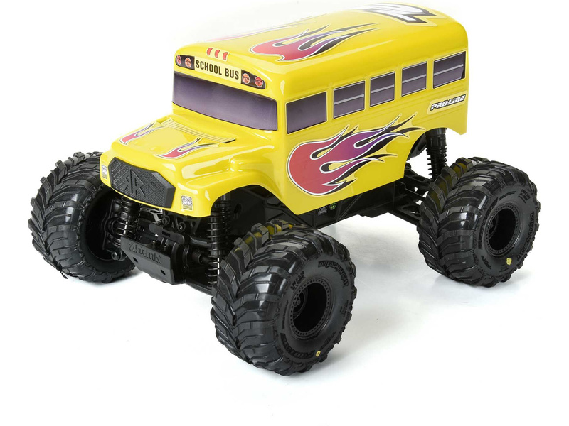 Pro-Line karosérie 1:16 školní autobus, žlutý: Arrma Gorgon
