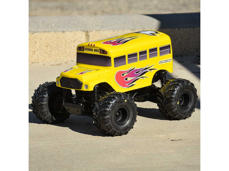 Pro-Line karosérie 1:16 školní autobus, žlutý: Arrma Gorgon