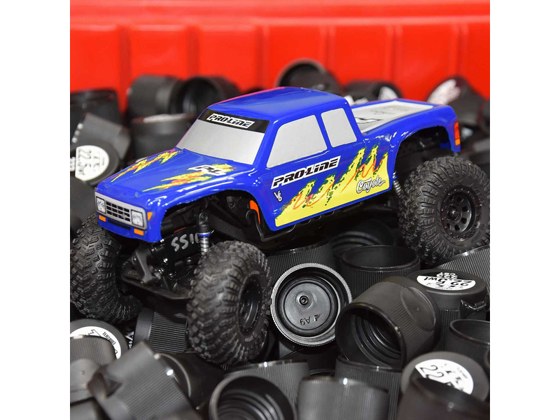 Pro-Line karosérie 1:30 Coyote High Performance modrá: Axial SCX30