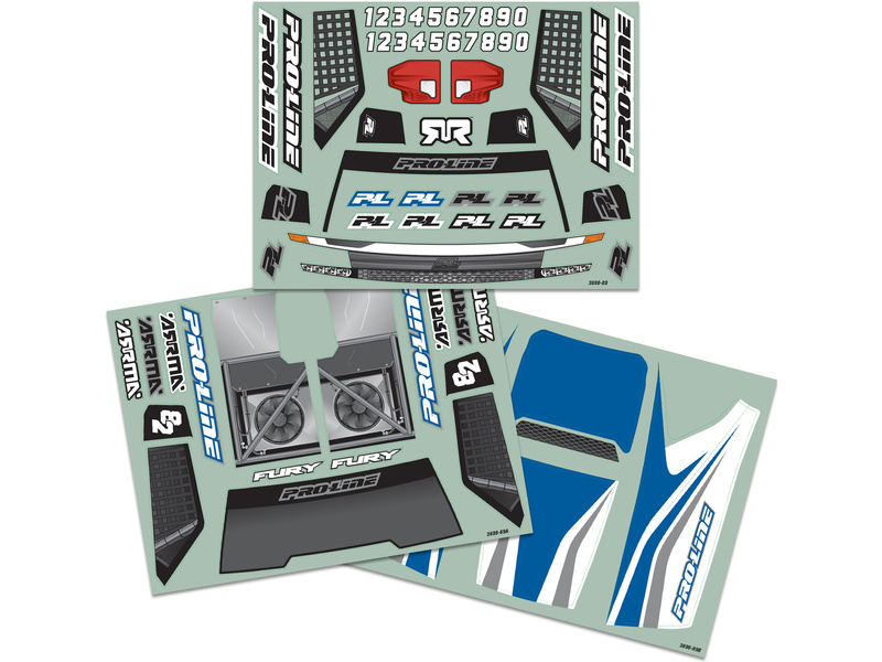 Pro-Line karosérie 1:10 Sector šedá: Fury