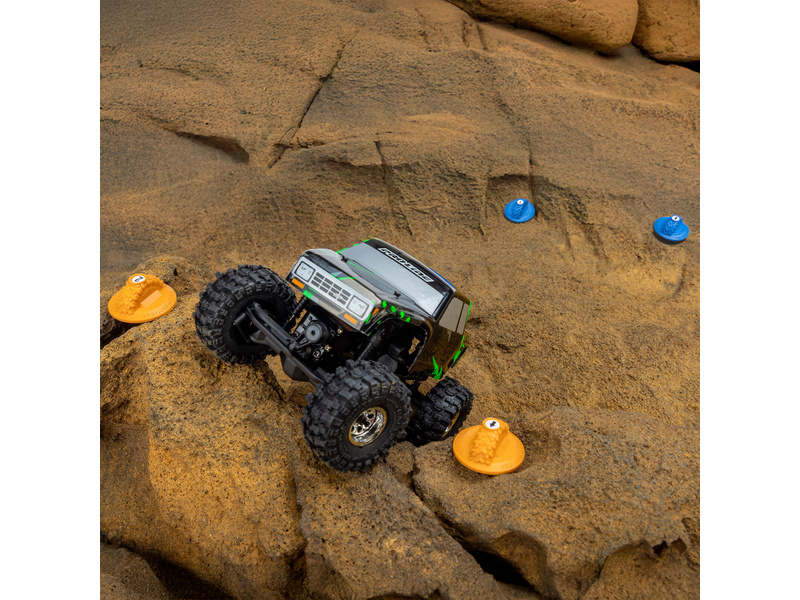 Pro-Line sada značení cesty, modrá, oranžová (12): Axial SCX30