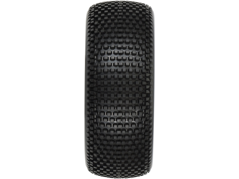 Pro-Line kolo 3.3", pneu Blockade S3 Buggy Tires, disk H17 bílý (2)