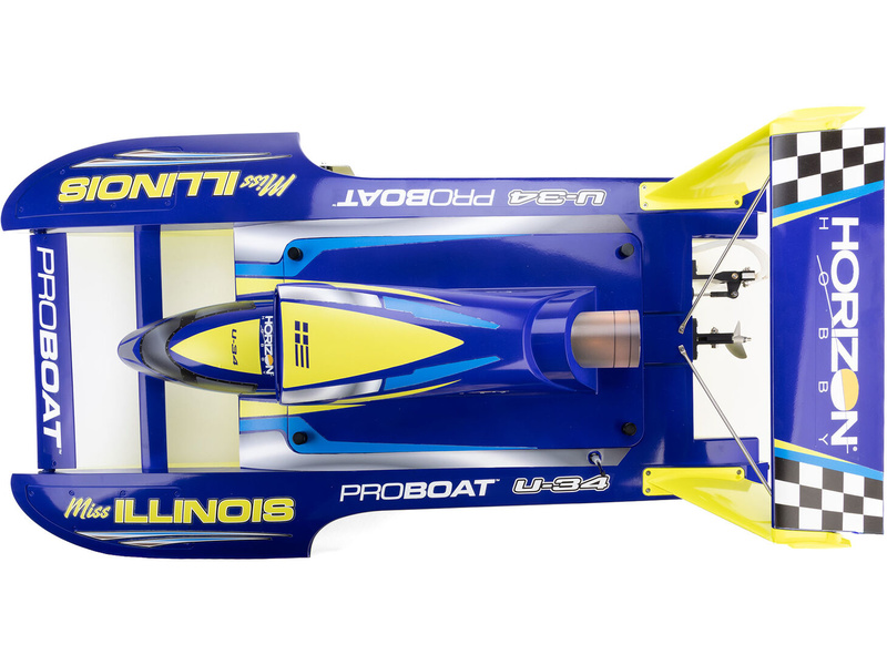 Proboat Miss Illinois U-34 34" Unlimited Hydro Race 8S RTR