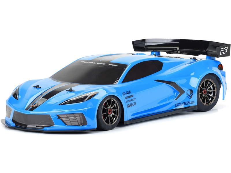 PROTOform karosérie 1:7 Chevrolet Corvette C8 modrá: Arrma Felony