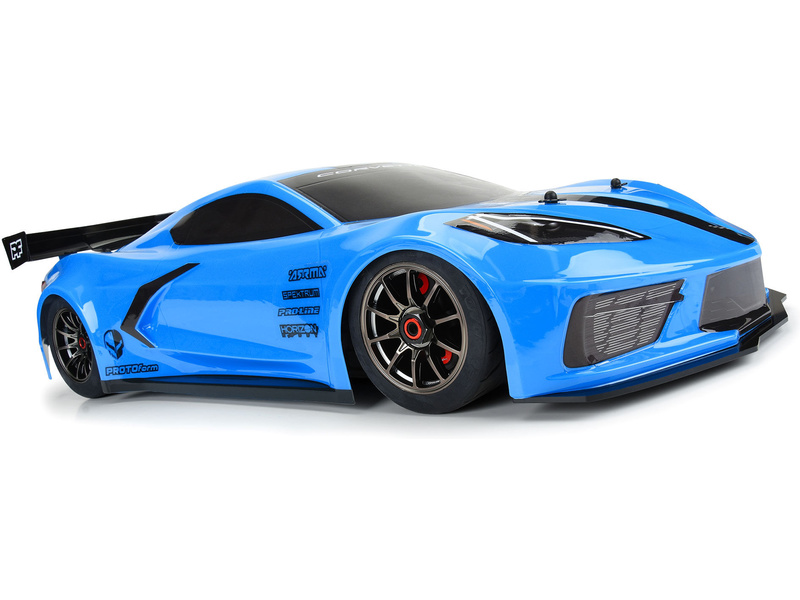 PROTOform karosérie 1:7 Chevrolet Corvette C8 modrá: Arrma Felony