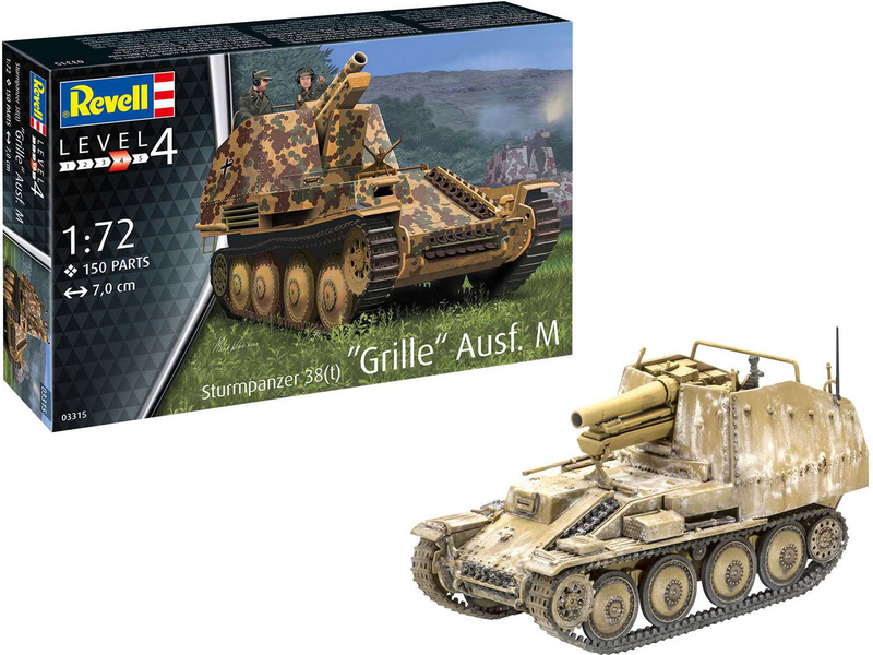 Revell Sturmpanzer 38(t) Grille Ausf. M (1:72)