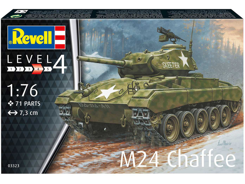 Revell M24 Chaffee (1:76)