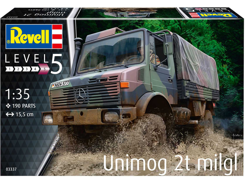 Revell Mercedes-Benz Unimog 2T mil gl (1:35)