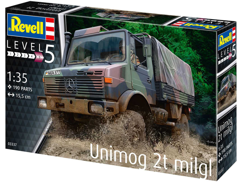 Revell Mercedes-Benz Unimog 2T mil gl (1:35)