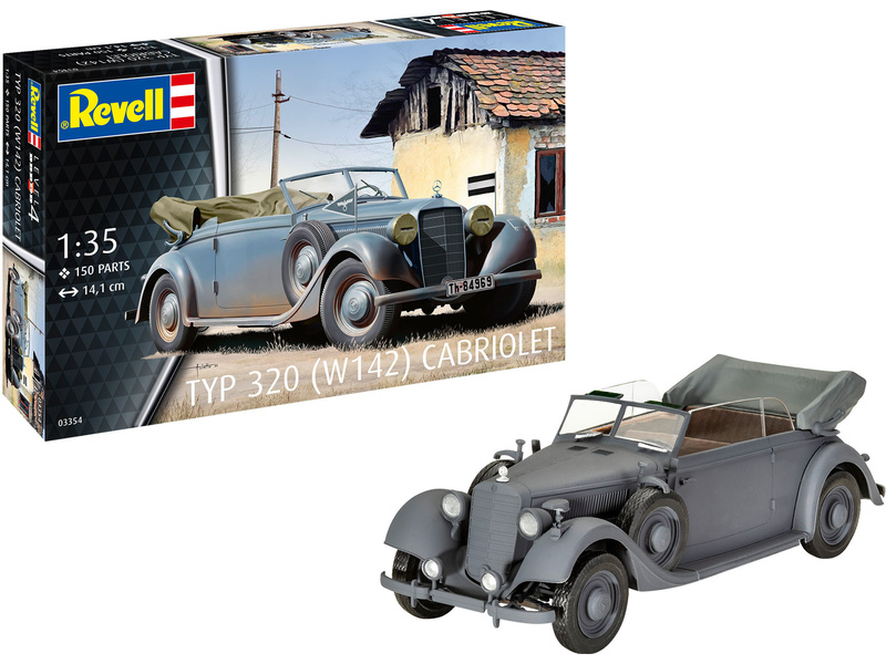 Revell Mercedes-Benz Typ 320 (W142) Cabriolet (1:35)