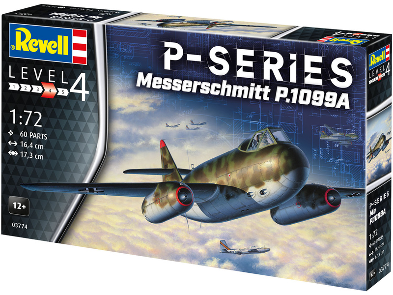 Revell Messerschmitt P.1099A - P-Series (1:72)