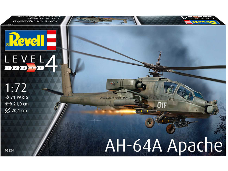 Revell Boeing AH-64A Apache (1:72)