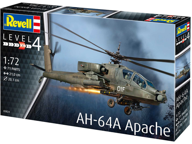 Revell Boeing AH-64A Apache (1:72)