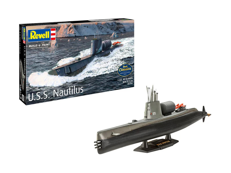 Revell U.S.S. Nautilus (1:305)