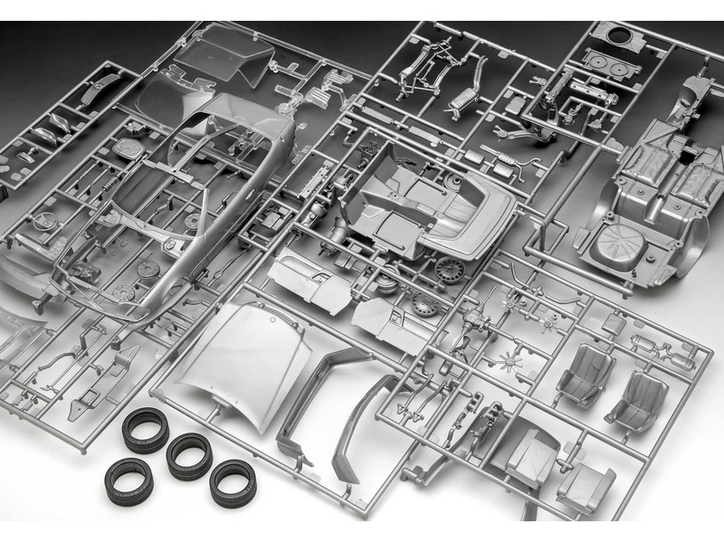 Revell Mercedes-Benz 300 SL-24 Coupé 100. výročí (1:24) (Giftset)