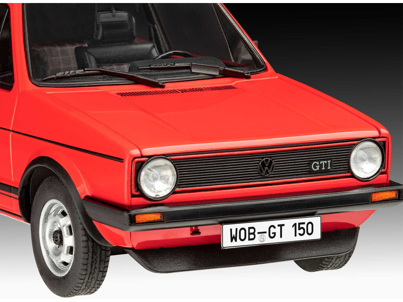 Revell Volswagen Golf 1 GTi (50th Anniversary) (1:24) (Giftset)
