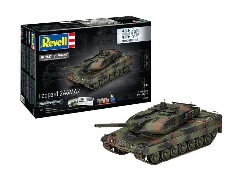 Revell Leopard 2 A6A2 70 Years Bundeswehr (1:35) (Exclusive Edition)