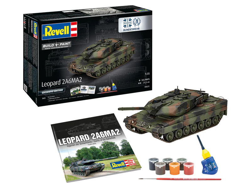 Revell Leopard 2 A6A2 70 Years Bundeswehr (1:35) (Exclusive Edition)