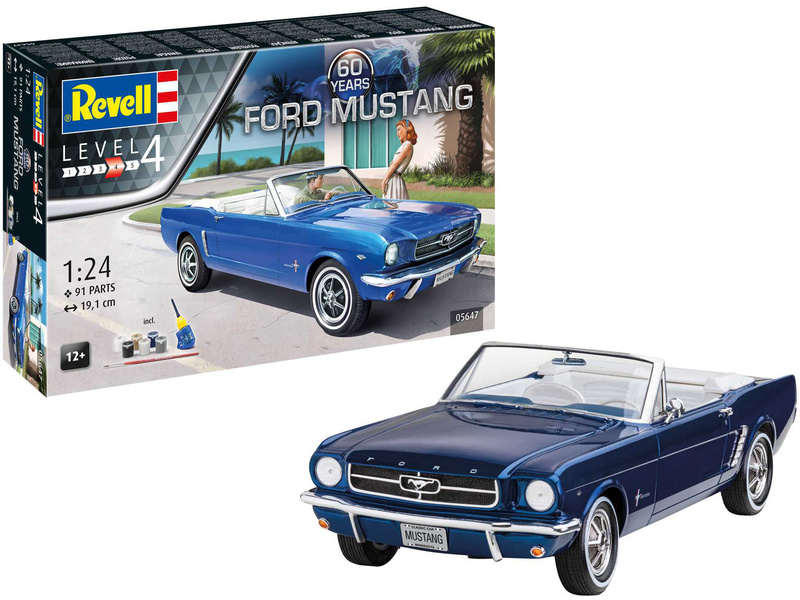 Revell Ford Mustang 60. výročí (1:24) (giftset)