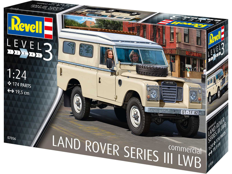 Revell Land Rover Series III LWB Commercial (1:24)