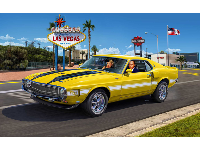 Revell Shelby Mustang GT500 1970 (1:25)