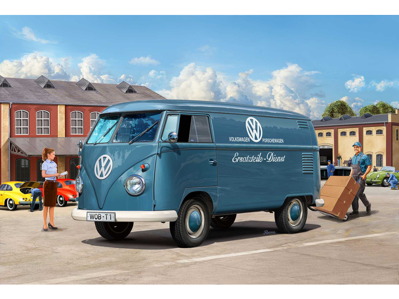 Revell Vokswagen T1 Panel Van 75. výročí (1:16)