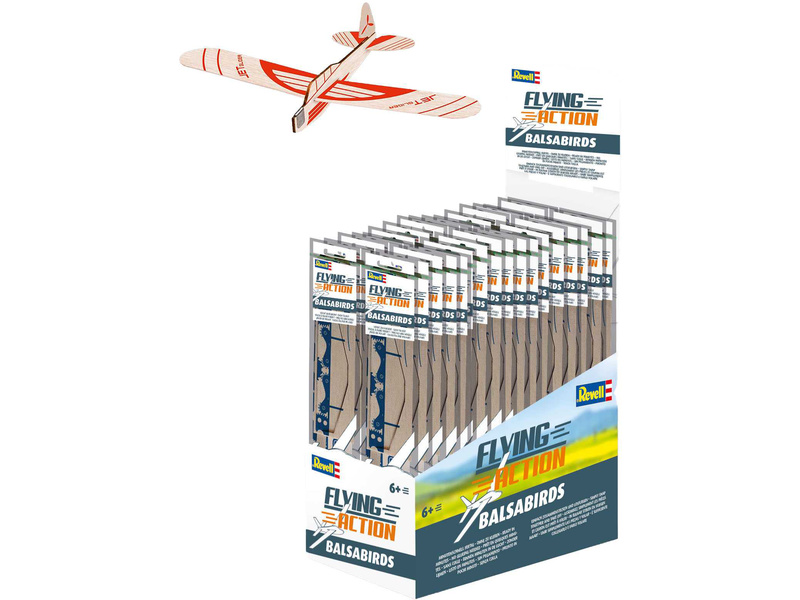 Revell házedlo Balsa Birds červené