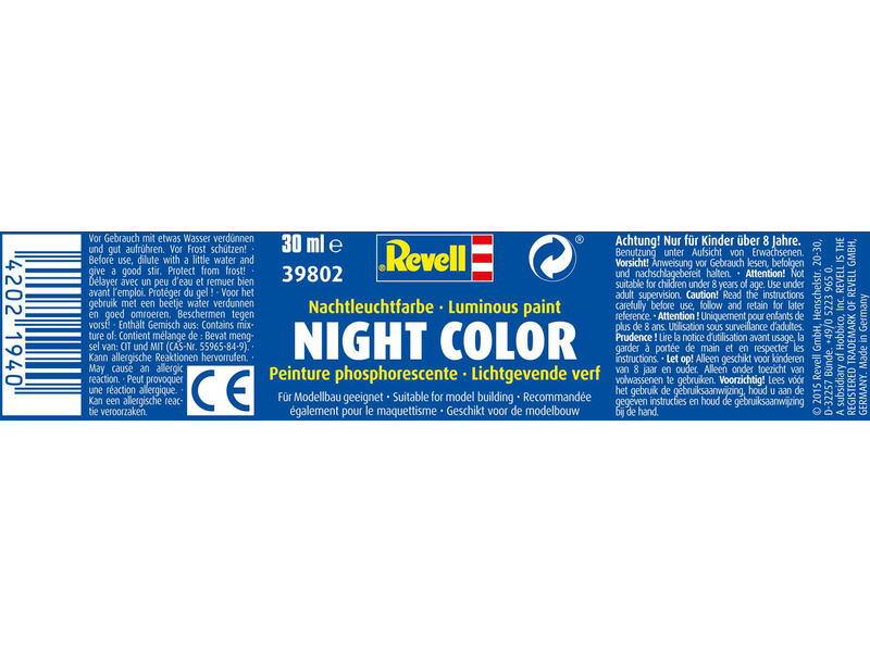 Revell fluorescentní barva Night Color 30ml