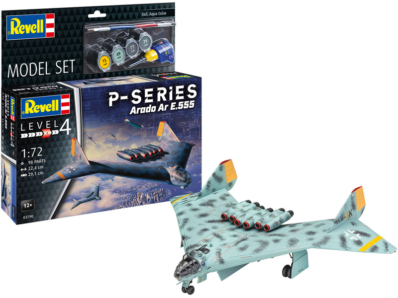 Revell Arado Ar E.555 P-Series (1:72) (sada)