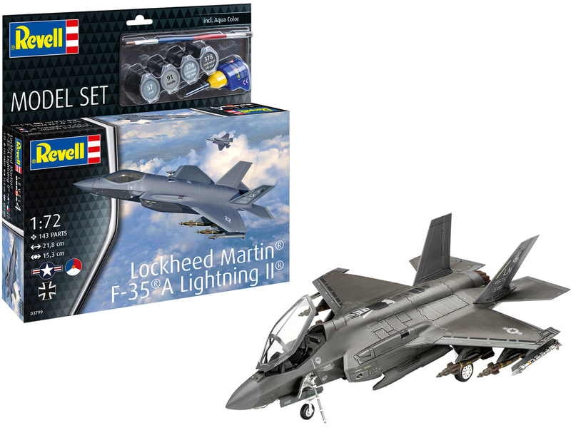 Revell Lockheed Martin F-35A Lightning II (1:72) (sada)