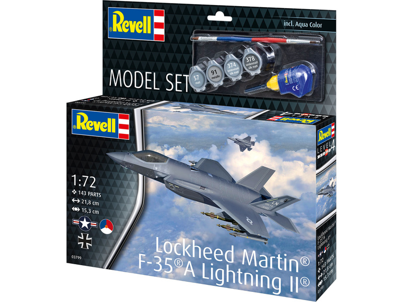 Revell Lockheed Martin F-35A Lightning II (1:72) (sada)
