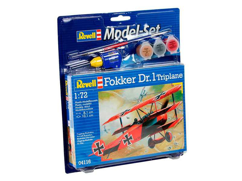 Revell FOKKER DR.1Triplane (1:72) sada,