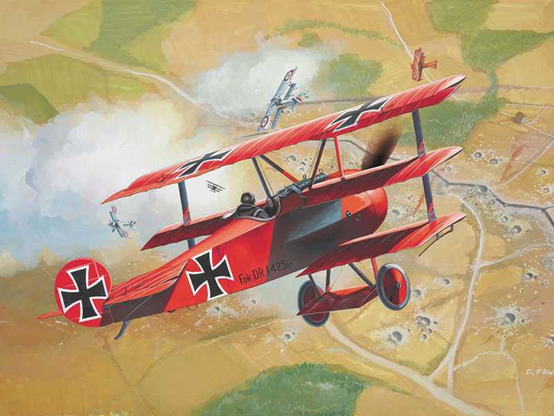 Revell FOKKER DR.1Triplane (1:72) sada,