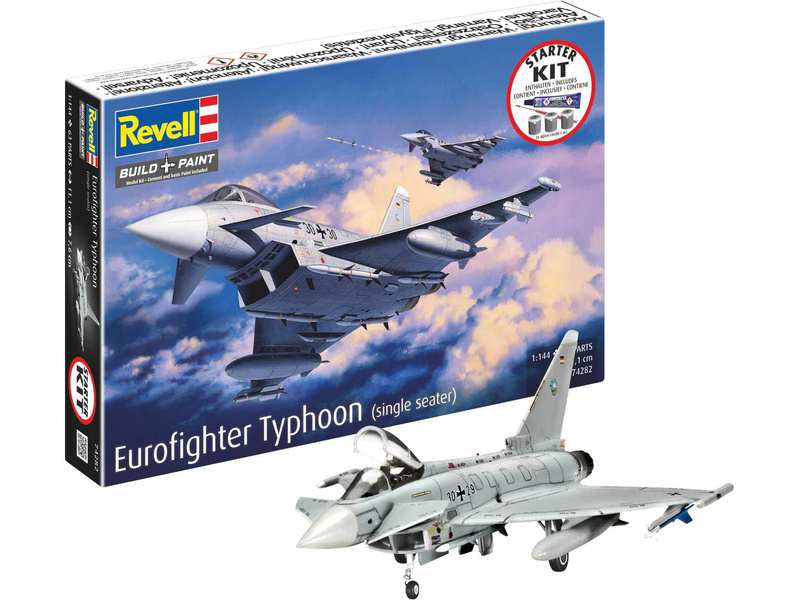 Revell Eurofighter Typhoon (single seater) (1:144) (sada)