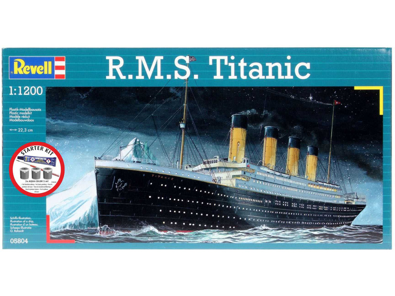 Revell R.M.S. Titanic (1:1200) (Starter Kit)