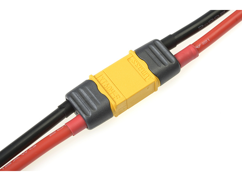 Konektor zlacený XT-60 s krytem (2 páry)