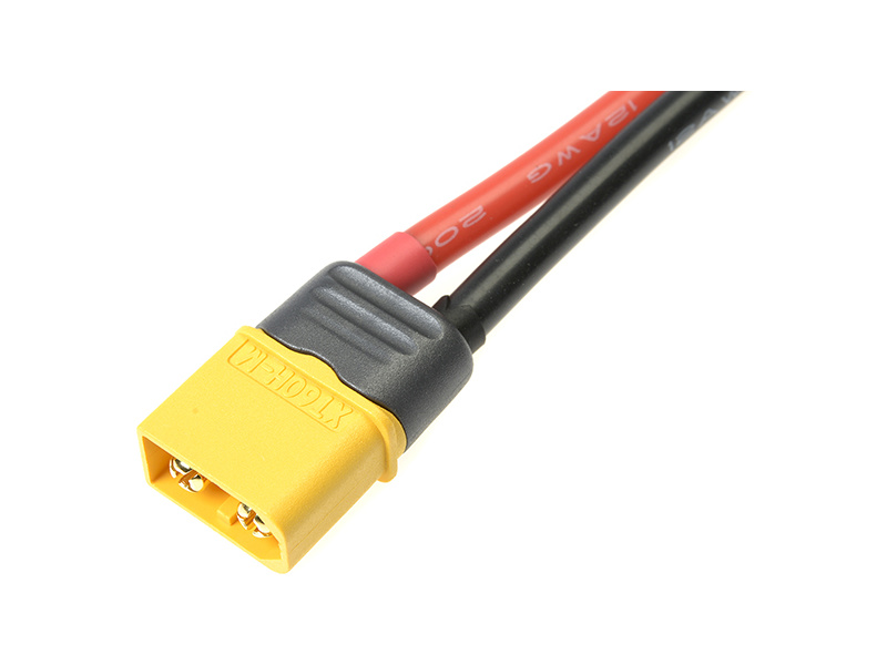 Konektor zlacený XT-60 s krytem samec (4)